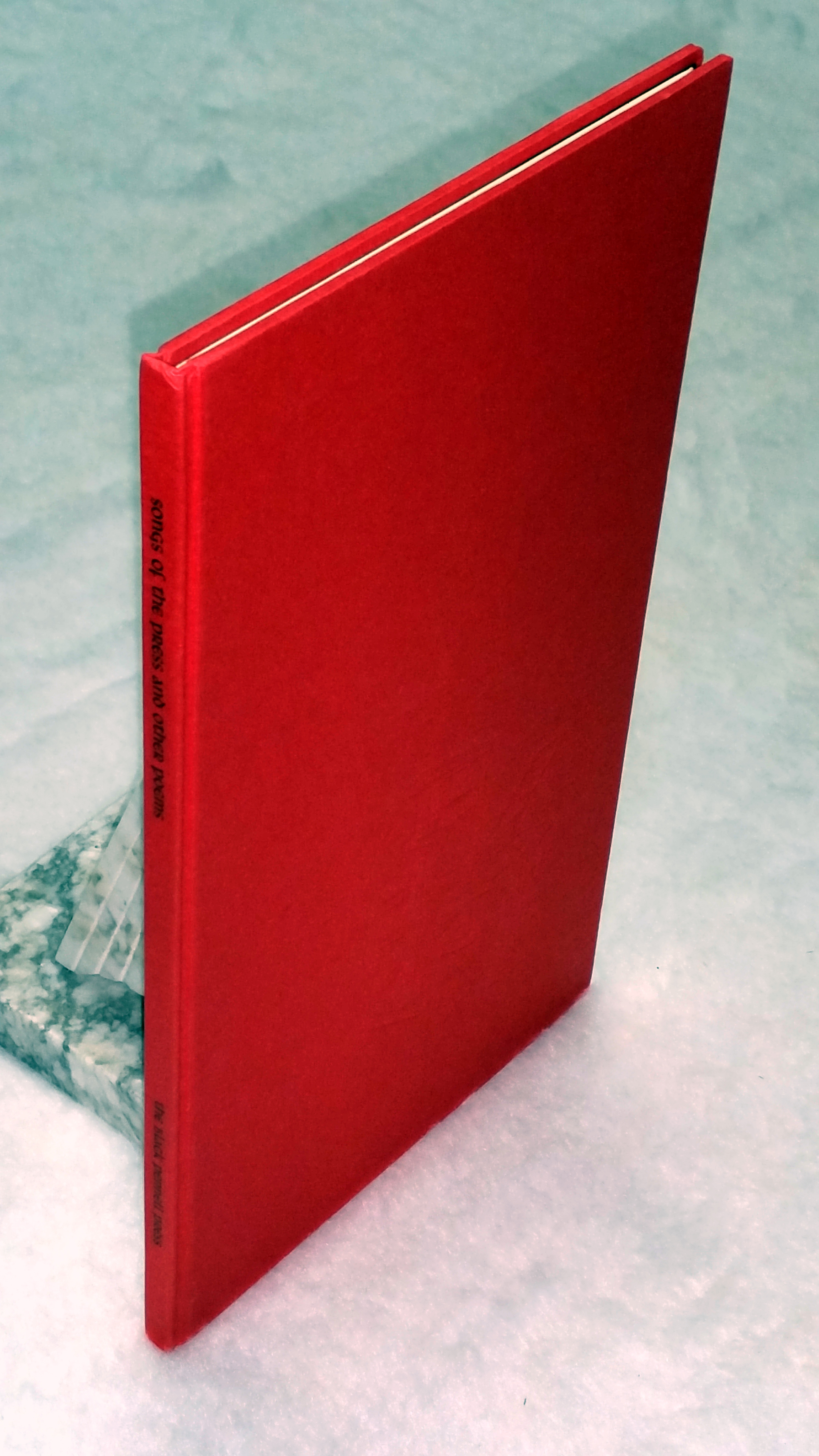 Image for Songs of the Press and Other Poems Relative to the Art of Printing