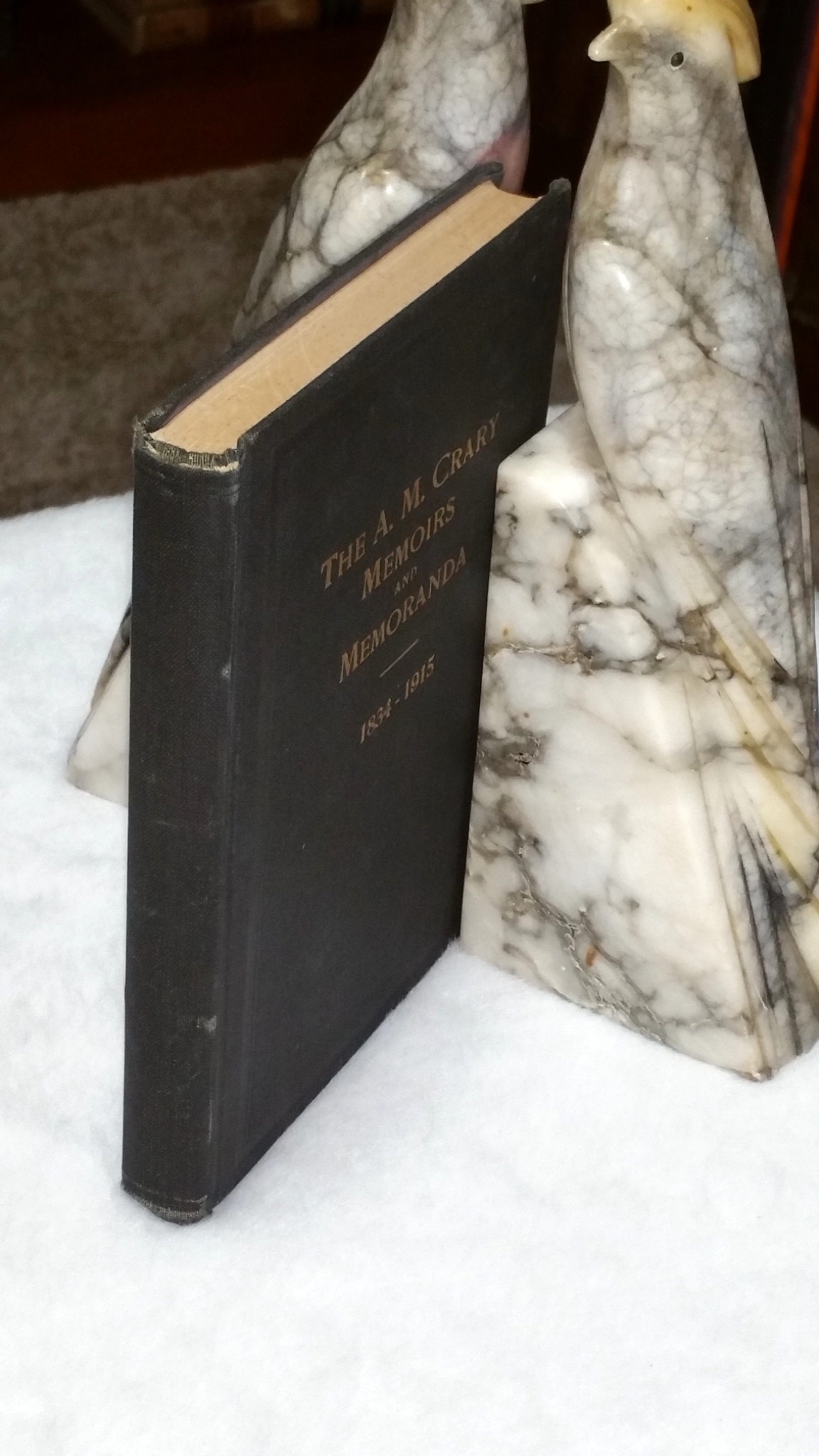 Image for The A. M. Crary Memoirs and Memoranda