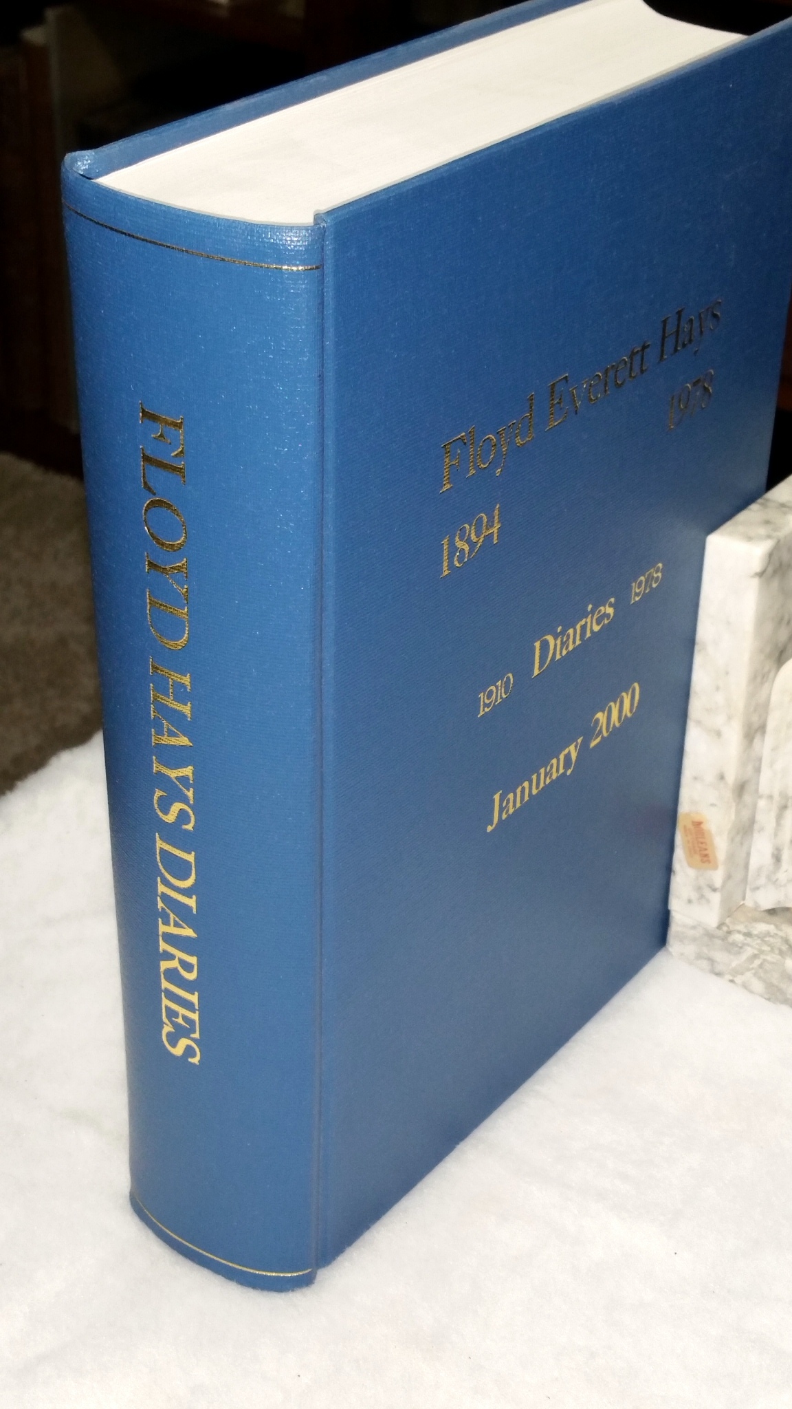 Image for Floyd Everett Hays, Diaries 1910-1978