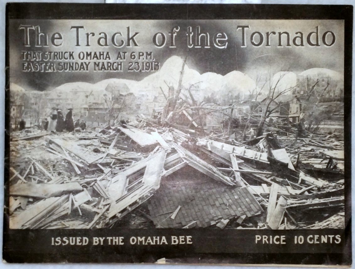 Image for The Track of the Tornado That Struck Omaha at 6 P.M. Easter Sunday, March 23, 1913