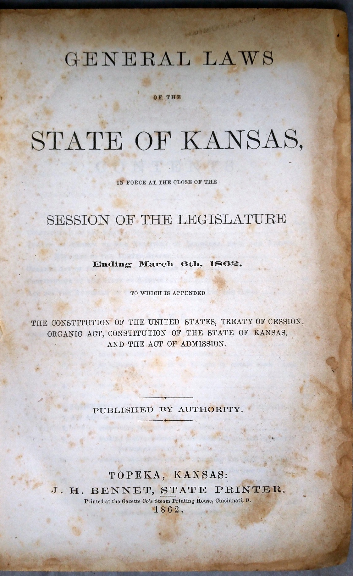 Kansas state dating laws