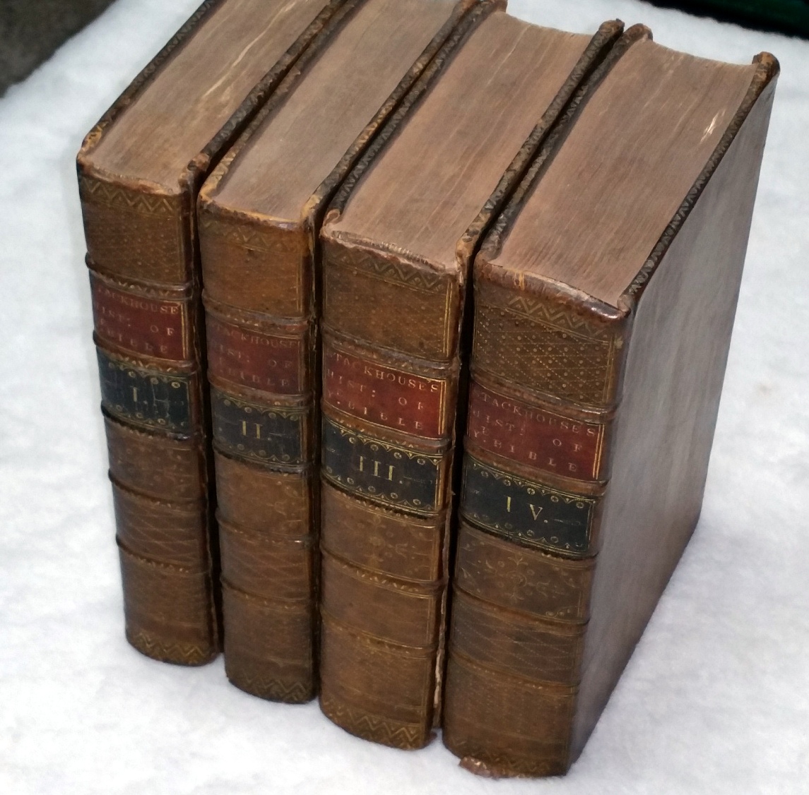 Image for A New History of the Holy Bible from the Beginning of the World to the Establishment of Christianity... (Four Volumes)