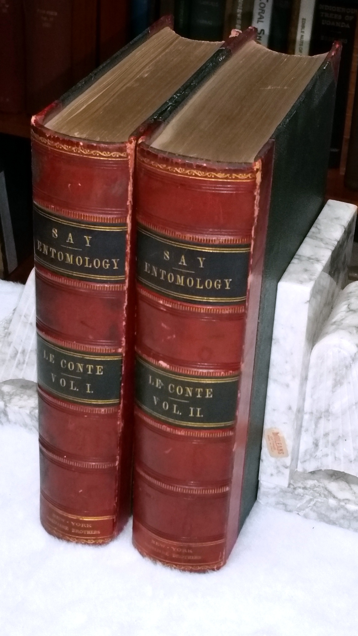 Image for The Complete Writings of Thomas Say on the Entomology of North America (Two Volumes)