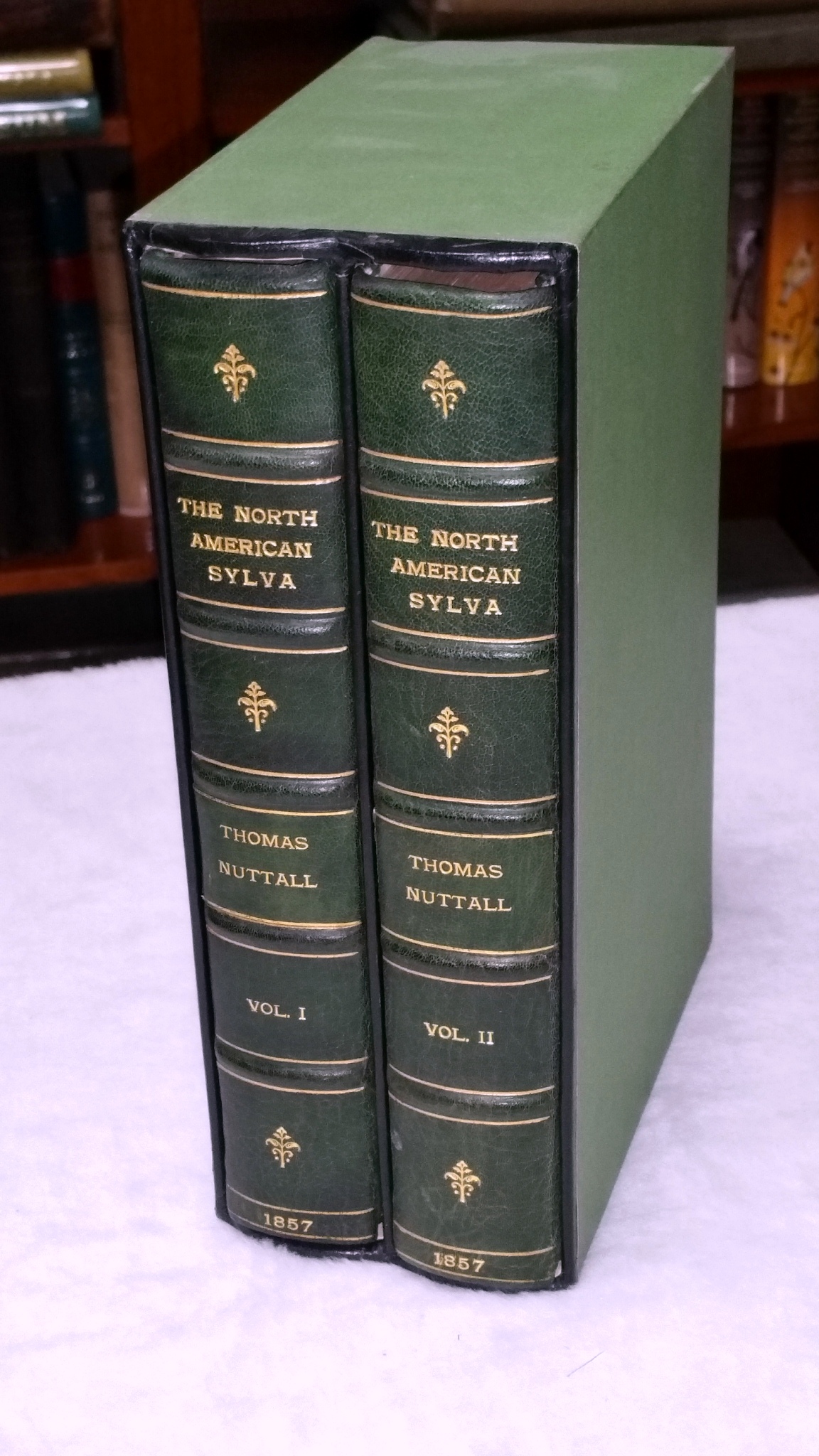 Image for The North American Sylva; or, a Description of the Forest Trees of the United States, Canada, and Nova Scotia, Not Described in the Work of F. Andrew Michaux... (Three Volumes in Two)