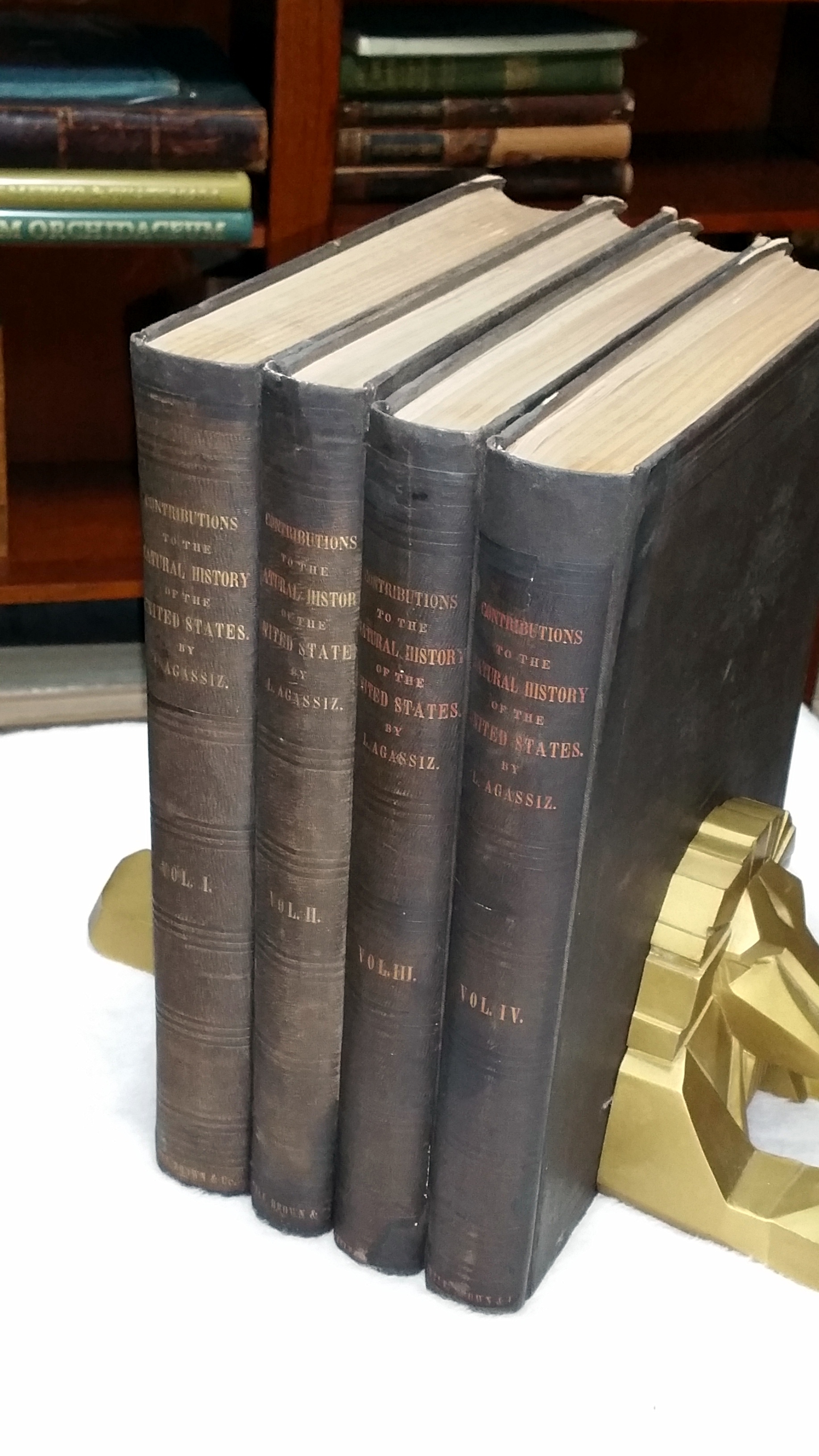 Image for Contributions to the Natural History of the United States of America (Four Volumes)