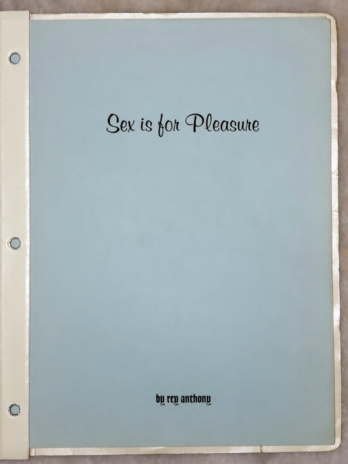 Image for Sex is for Pleasure