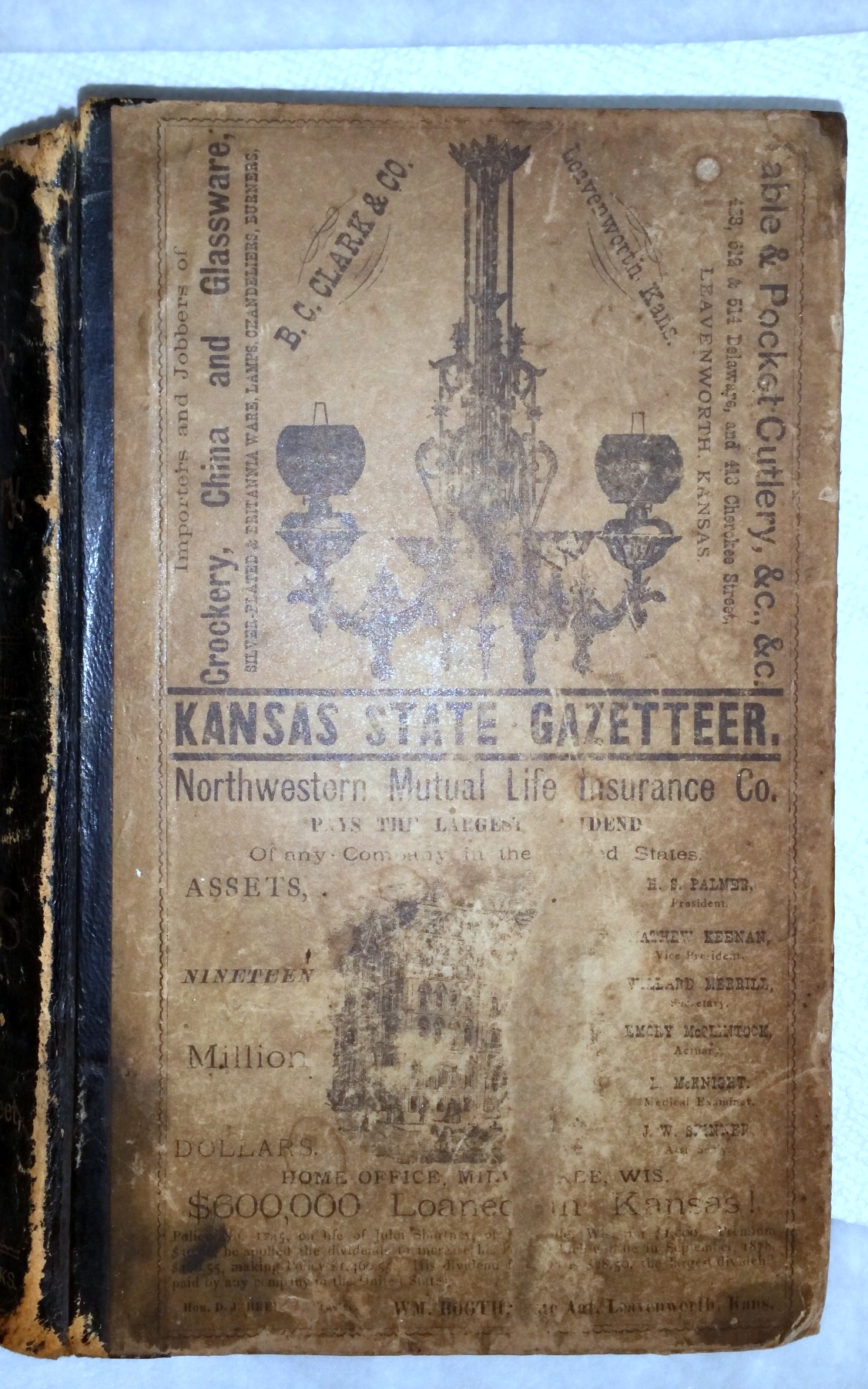 Kansas State Gazetteer and Business Directory Including A Complete