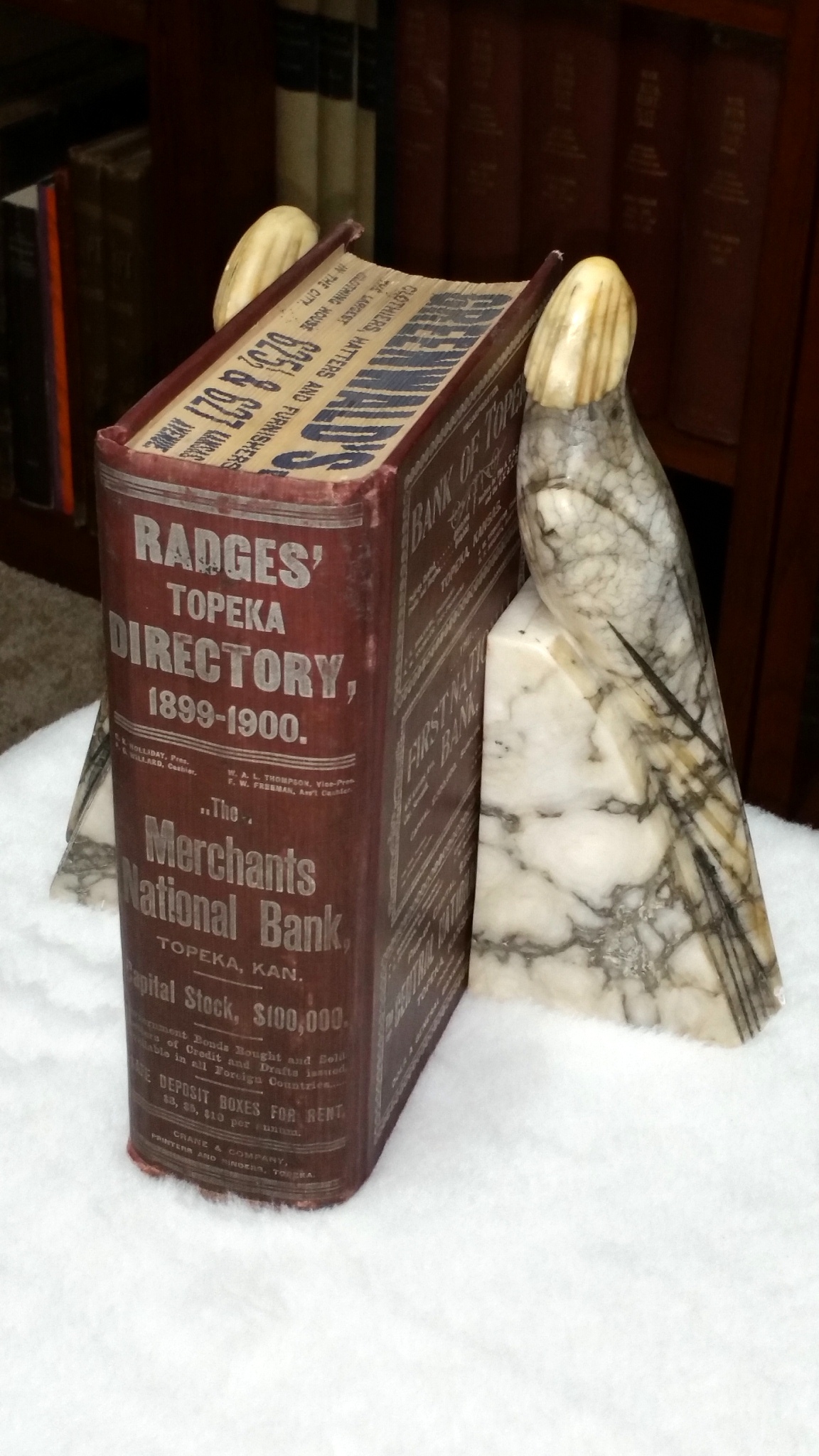 Image for Radges' 1899-1900 Directory of Topeka and Shawnee County and Gazetteer of General Information