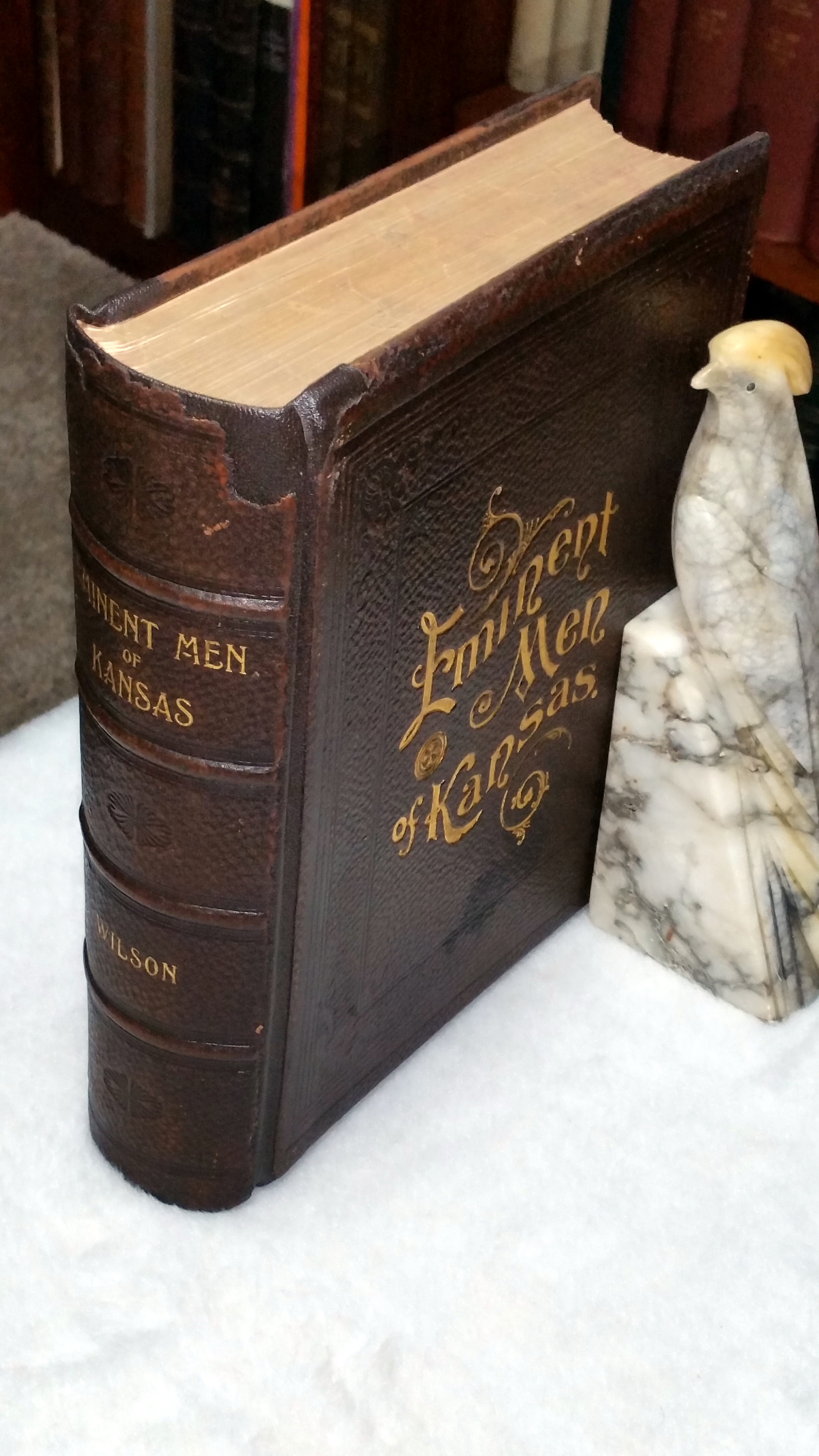 Image for A Biographical History of Eminent Men of the State of Kansas with Portraits Engraved Expressly for This Work