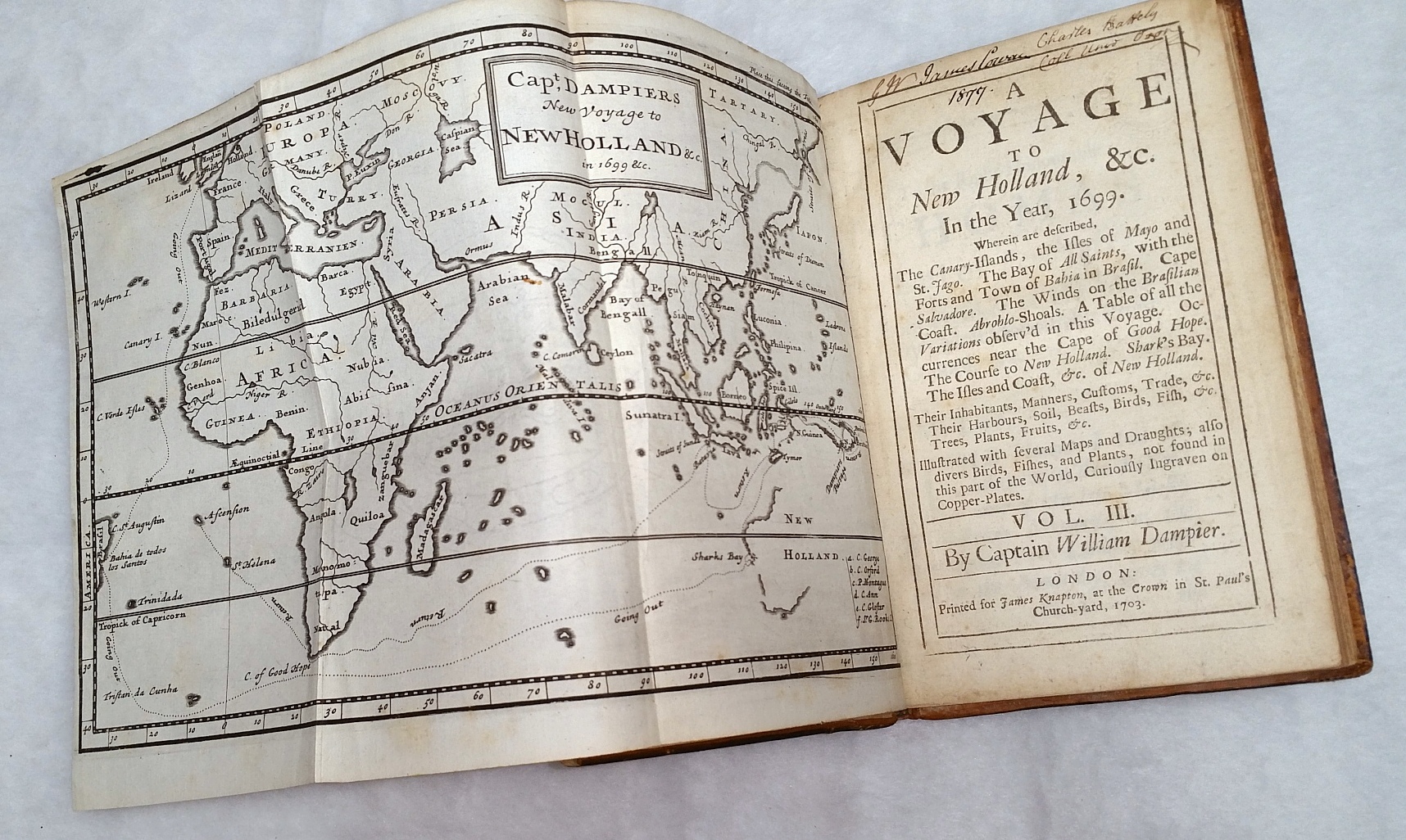 Image for A Voyage to New Holland, &c. In the Year, 1699.