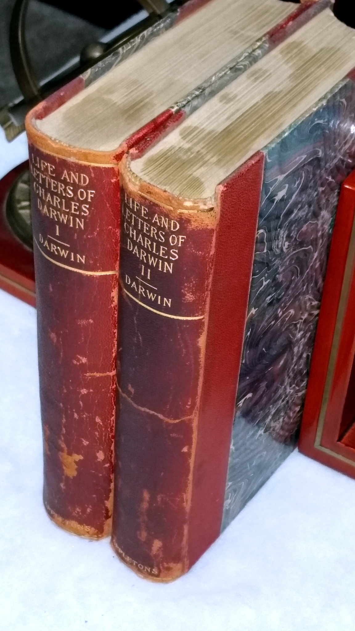 Image for The Life and Letters of Charles Darwin, Including an Autobiographical Chapter (Two Volumes)