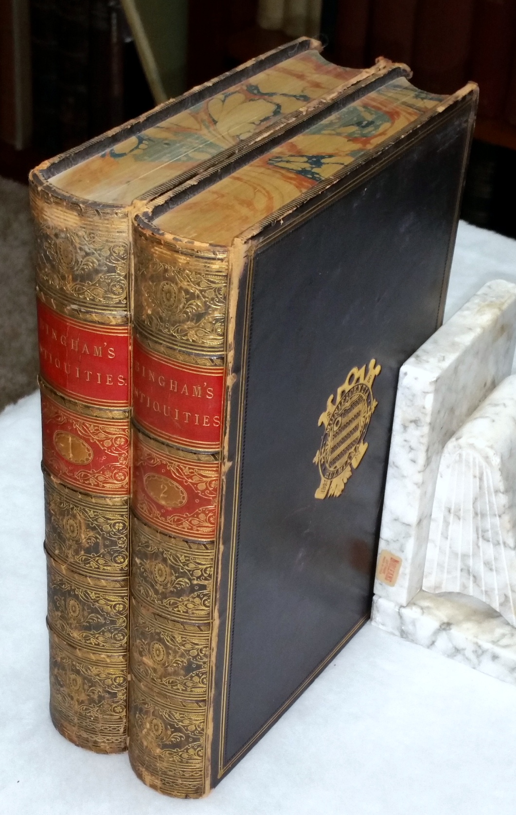 Image for Origines Ecclesiasticae:  The Antiquities of the Christian Church.  With Two Sermons and Two Letters on the Nature and Necessity of Absolution (Two Volumes)