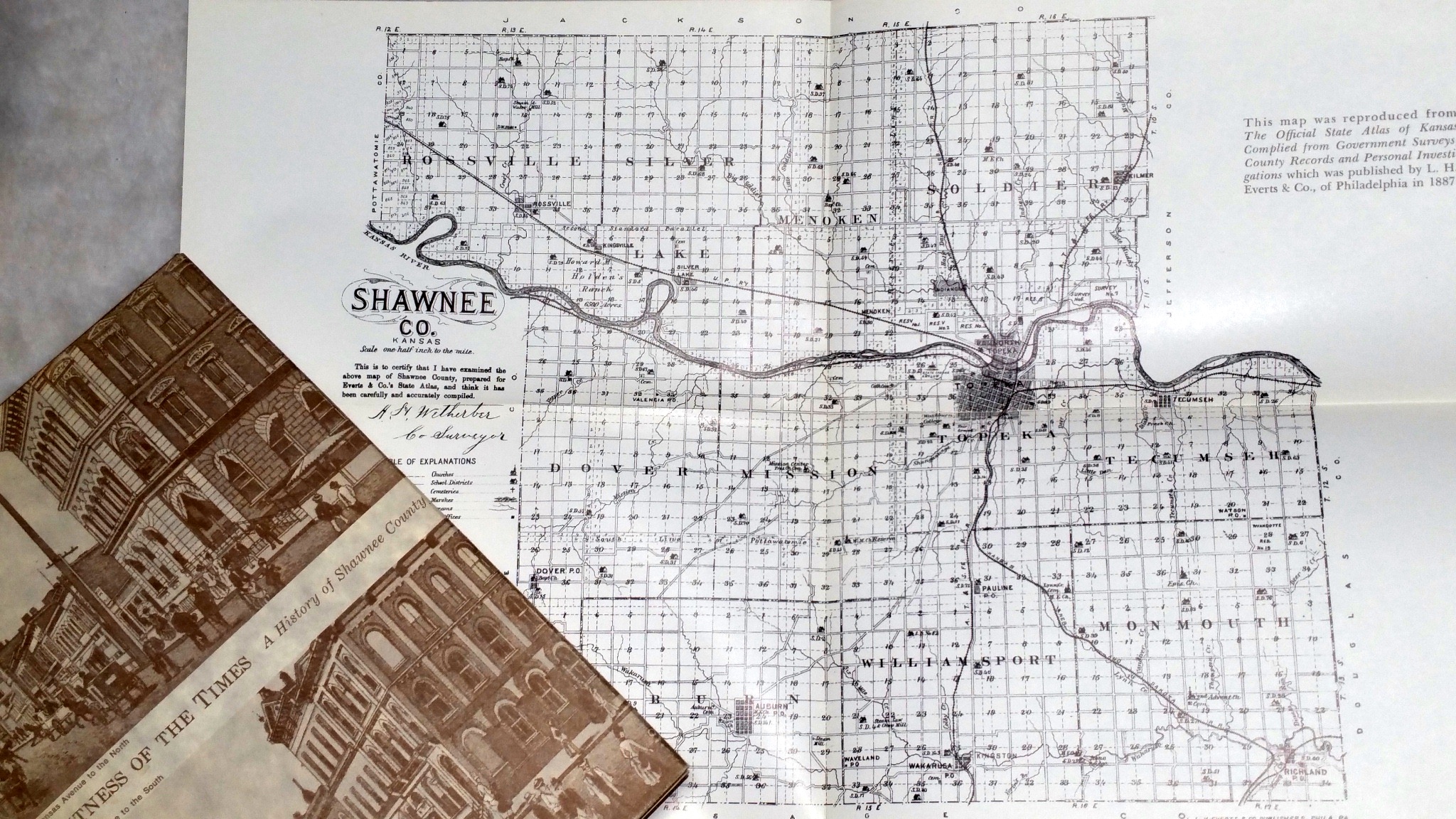 Witness of the Times A History of Shawnee County (Bulletin No. 53 of