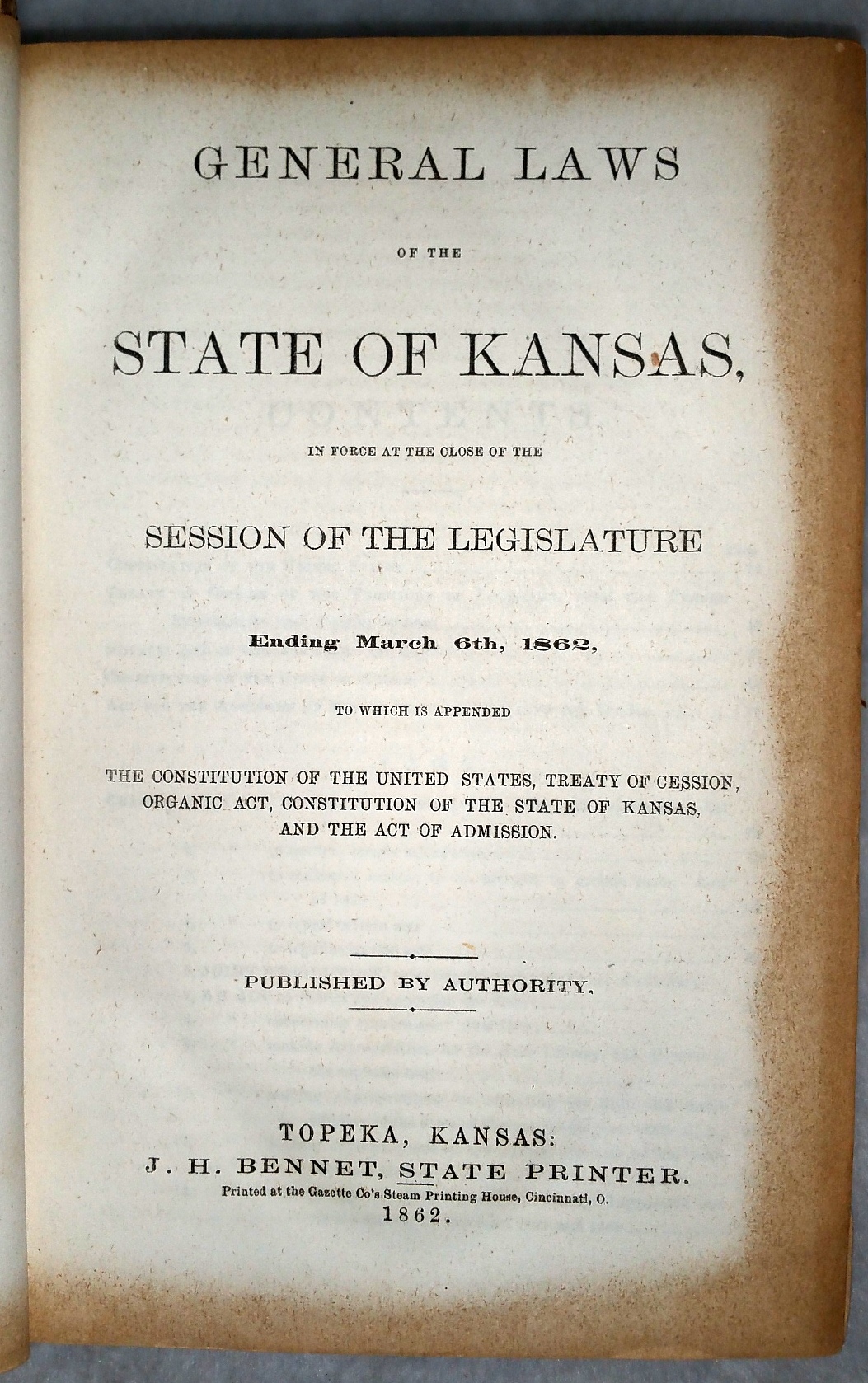 Kansas state dating laws