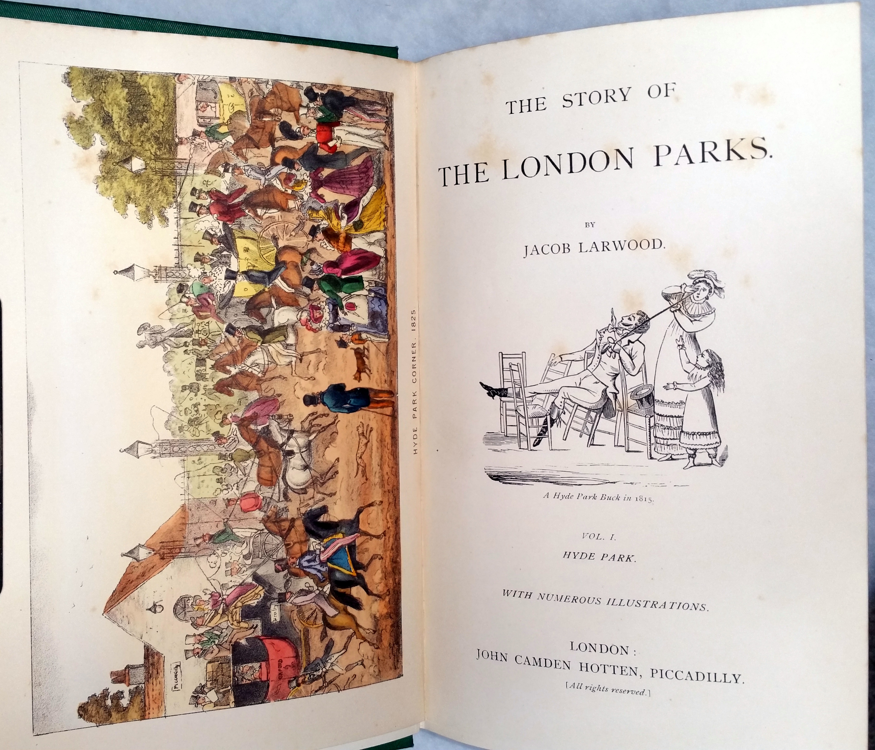 Image for The Story of The London Parks (Two Volumes bound as One) The Story of The London Parks (Two Volumes bound as One)