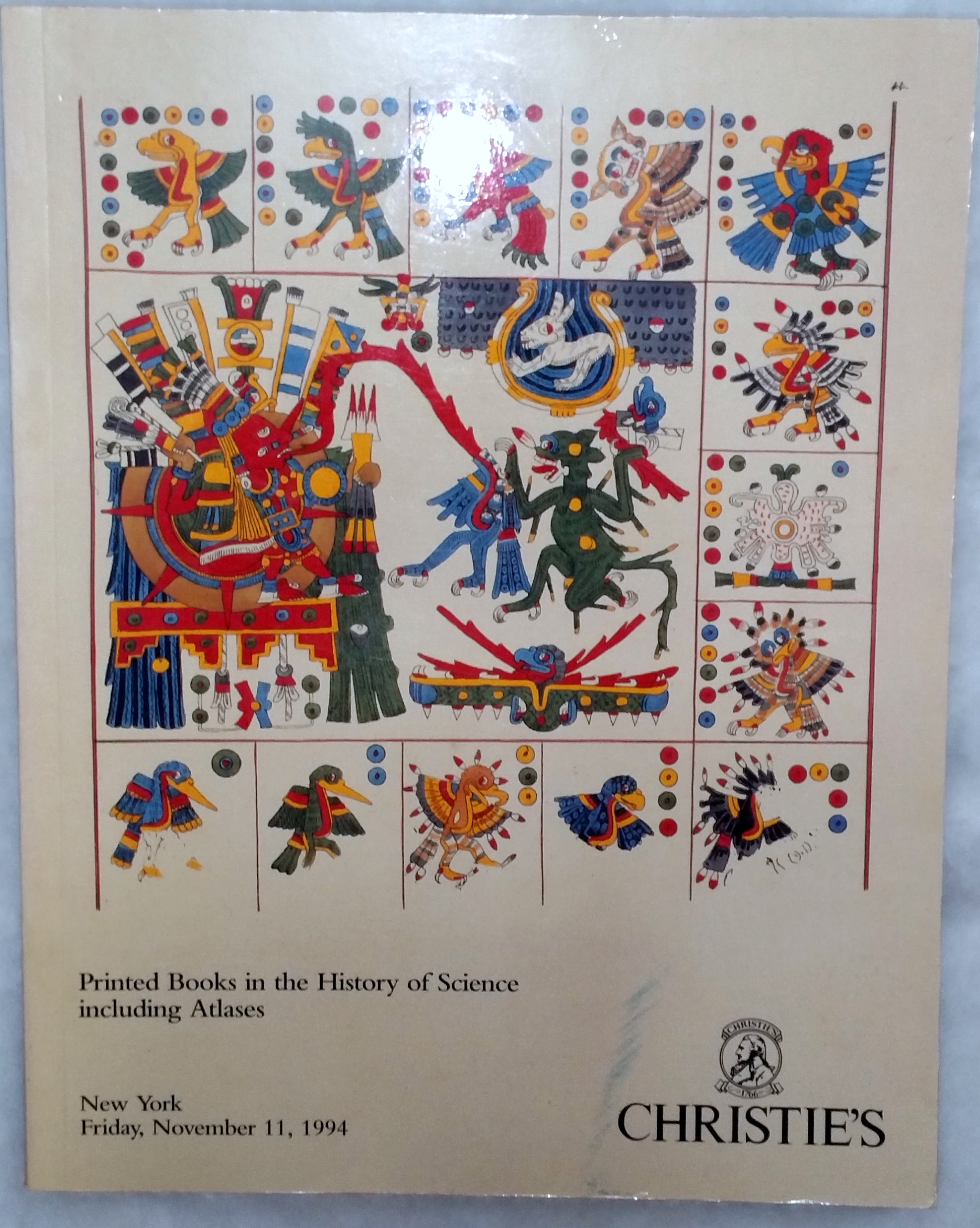 Image for Printed Books in the History of Science Including Atlases (Christie's, New York, Friday, November 11, 1994)