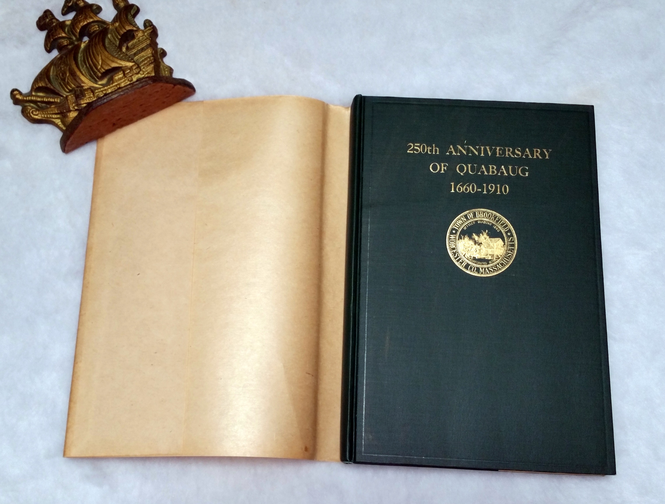 Image for Quabaug 1660-1910:  An Account of the Two Hundred and Fiftieth Anniversary Celebration Held at West Brookfield, Mass. September 21, 1910