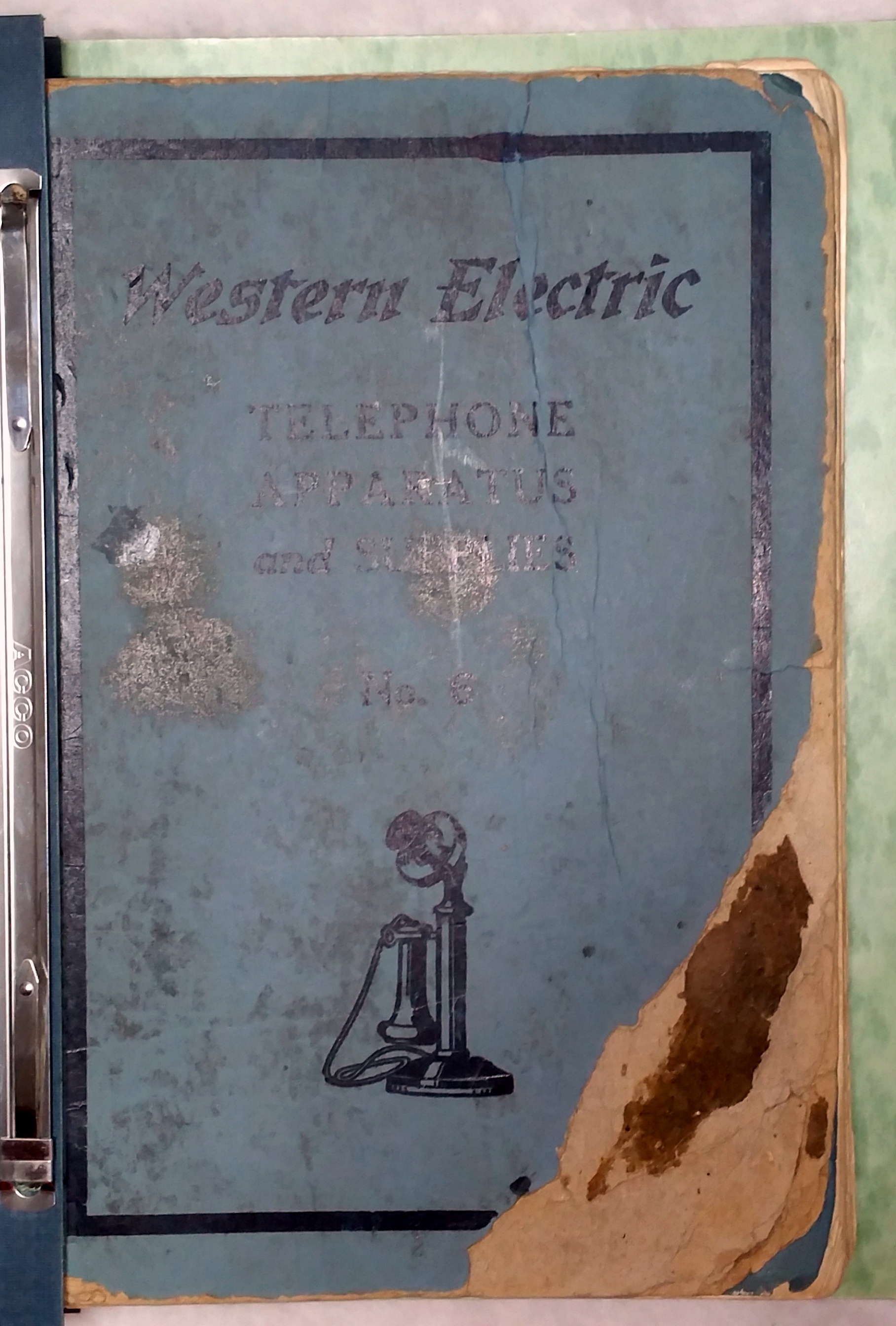Image for Western Electric Telephone Apparatus and Supplies, No. 6