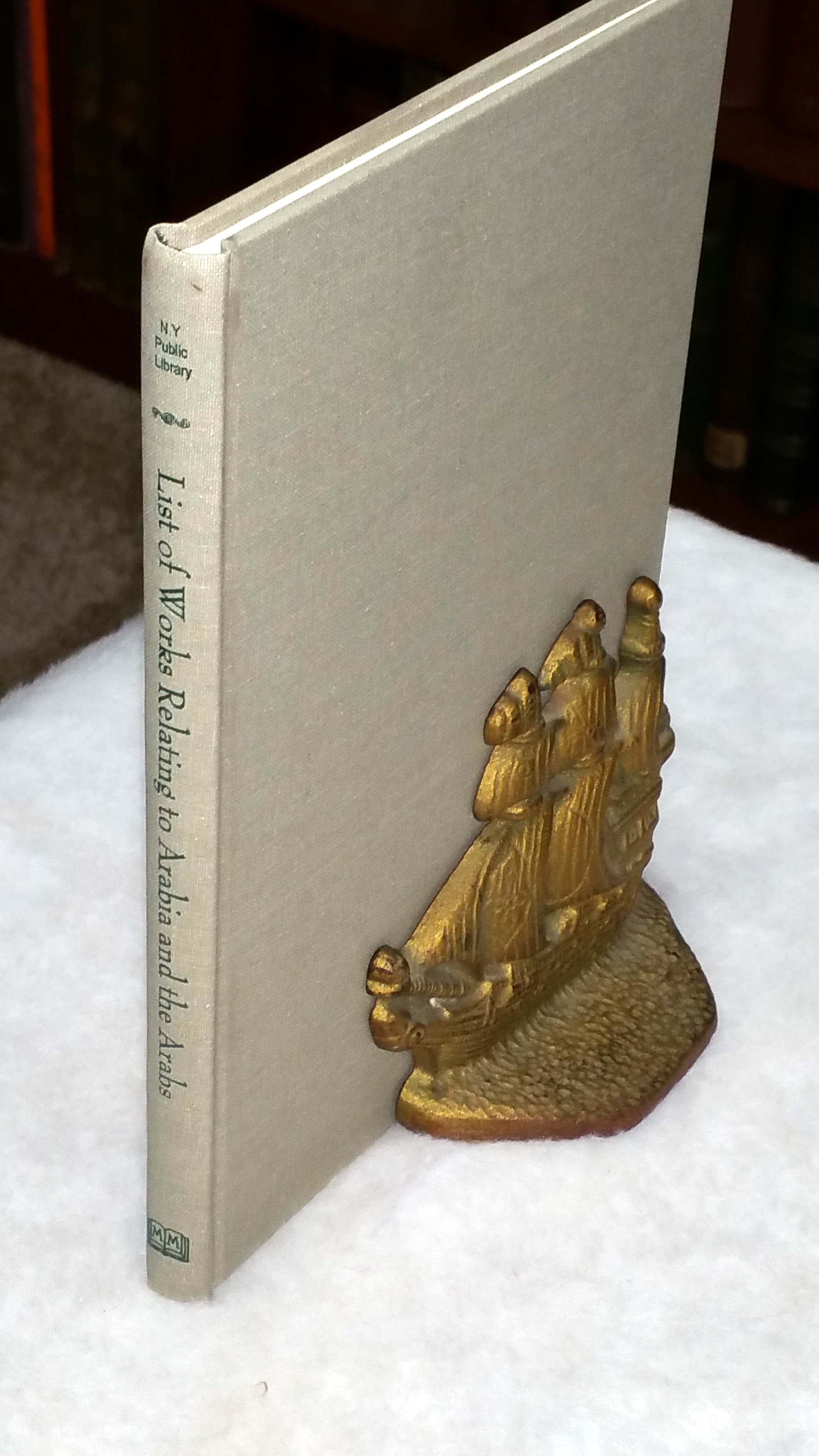 Image for List of Works in the New York Public Library Relating to Arabia and the Arabs