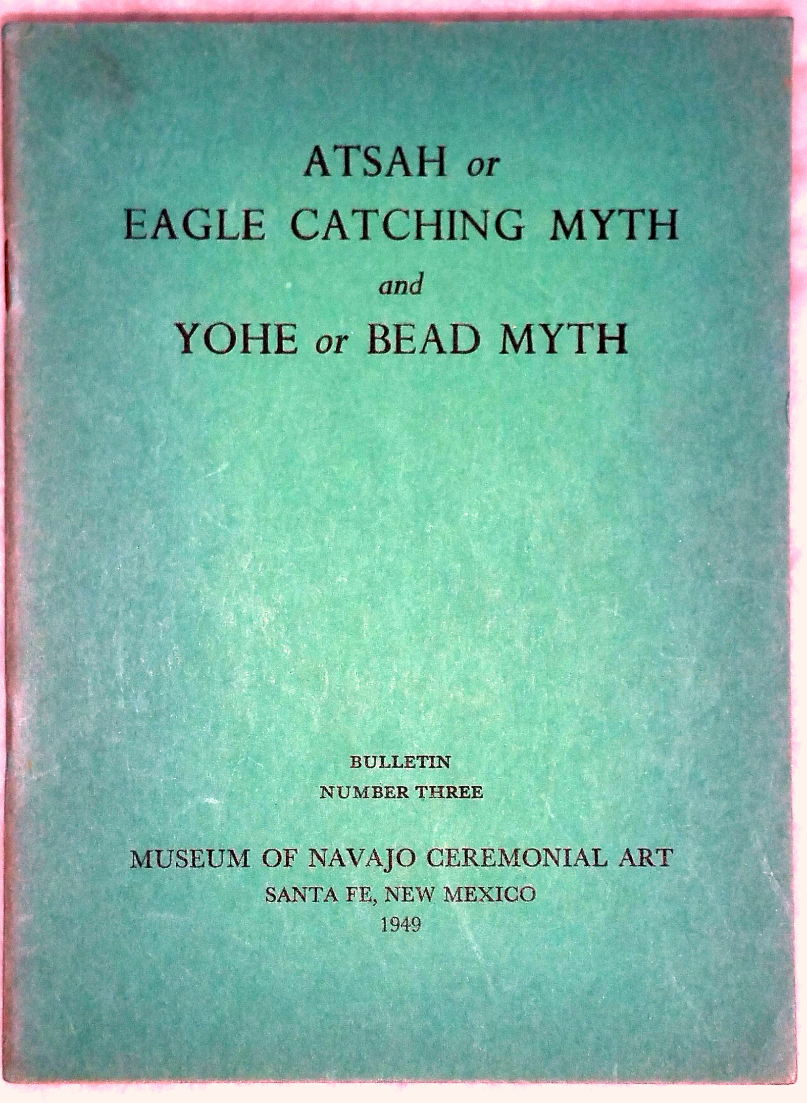 Image for Atsah or Eagle Catching Myth, and, Yohe or Bead Myth