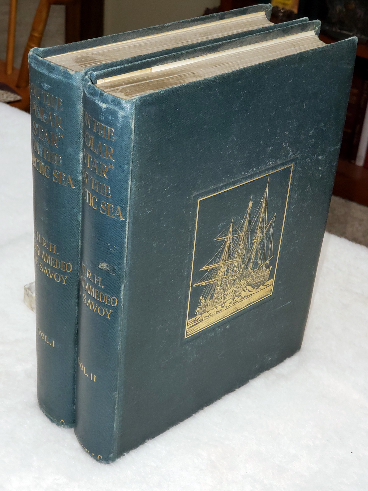 Image for On the "Polar Star" in the Arctic Sea (Two Volumes)
