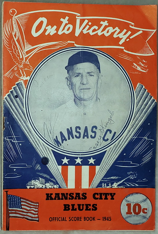 Image for Kansas City Blues, Official Score Book - 1945