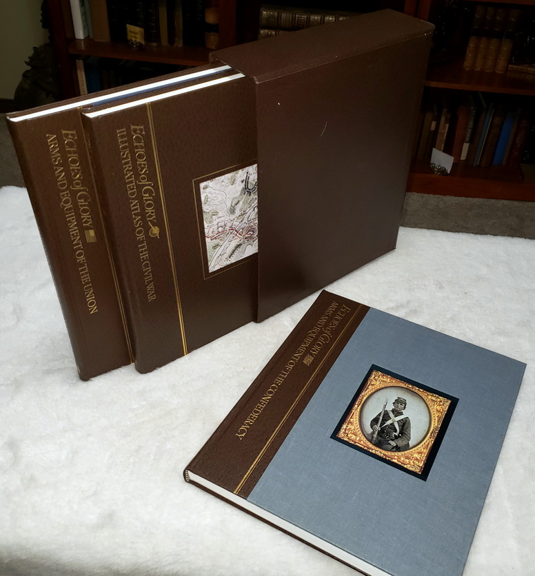 Image for Echoes of Glory: Arms and Equipment of the Union; Arms and Equipment of the Confederacy; Illustrated Atlas of the Civil War (Three Volumes)