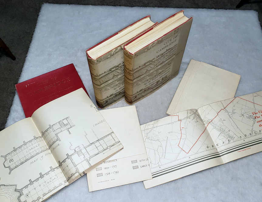 Image for An Inventory of the Historical Monuments in the City of Cambridge (Two Volumes, Plus Map set)