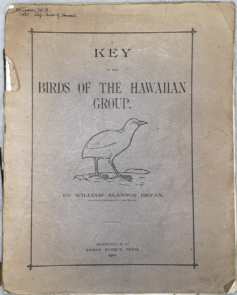 Image for A Key to the Birds of the Hawaiian Group