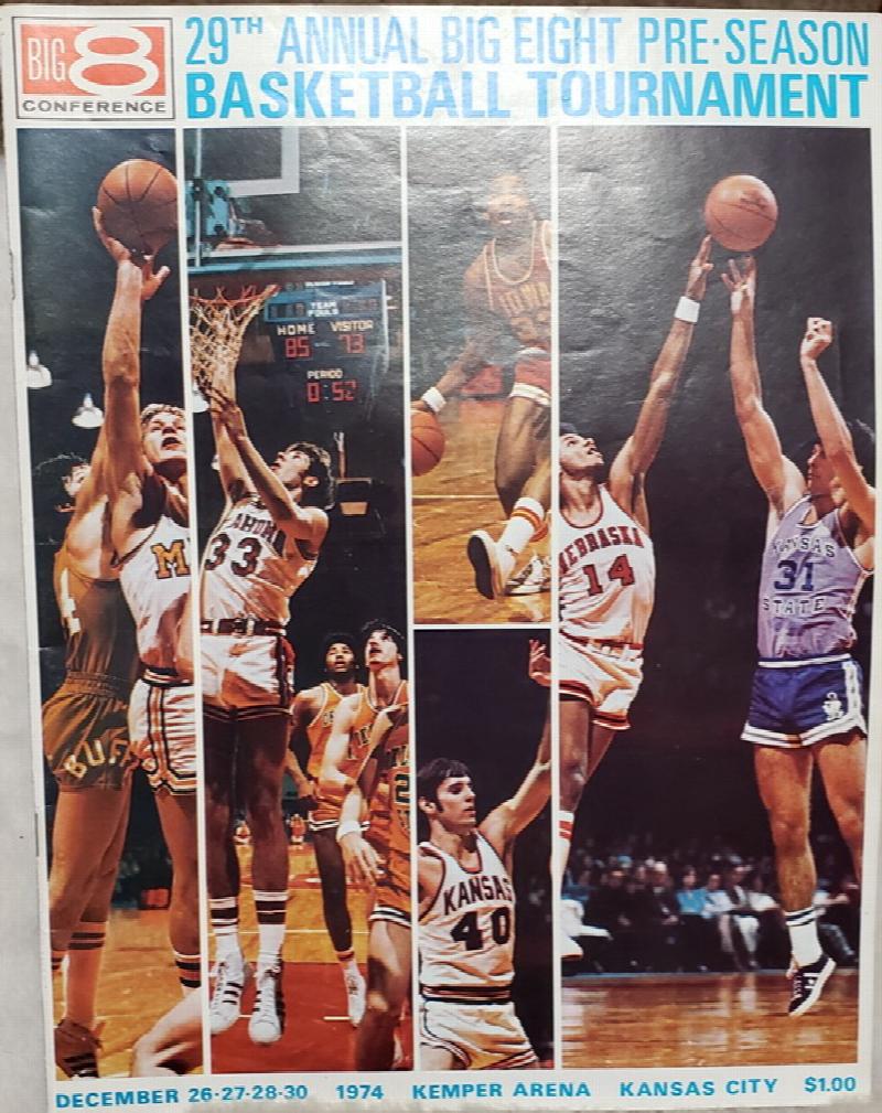 Image for 29th Annual Big Eight Pre-Season Basketball Tournament, December 26- 27-28-30, 1974