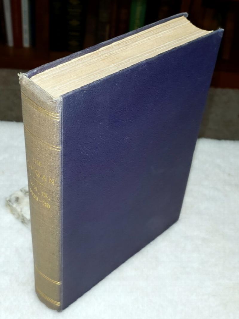 Image for The Organ:  A Quarterly Review for Its Makers, Its Players & Its Lovers, Volume IX [1929-1930]