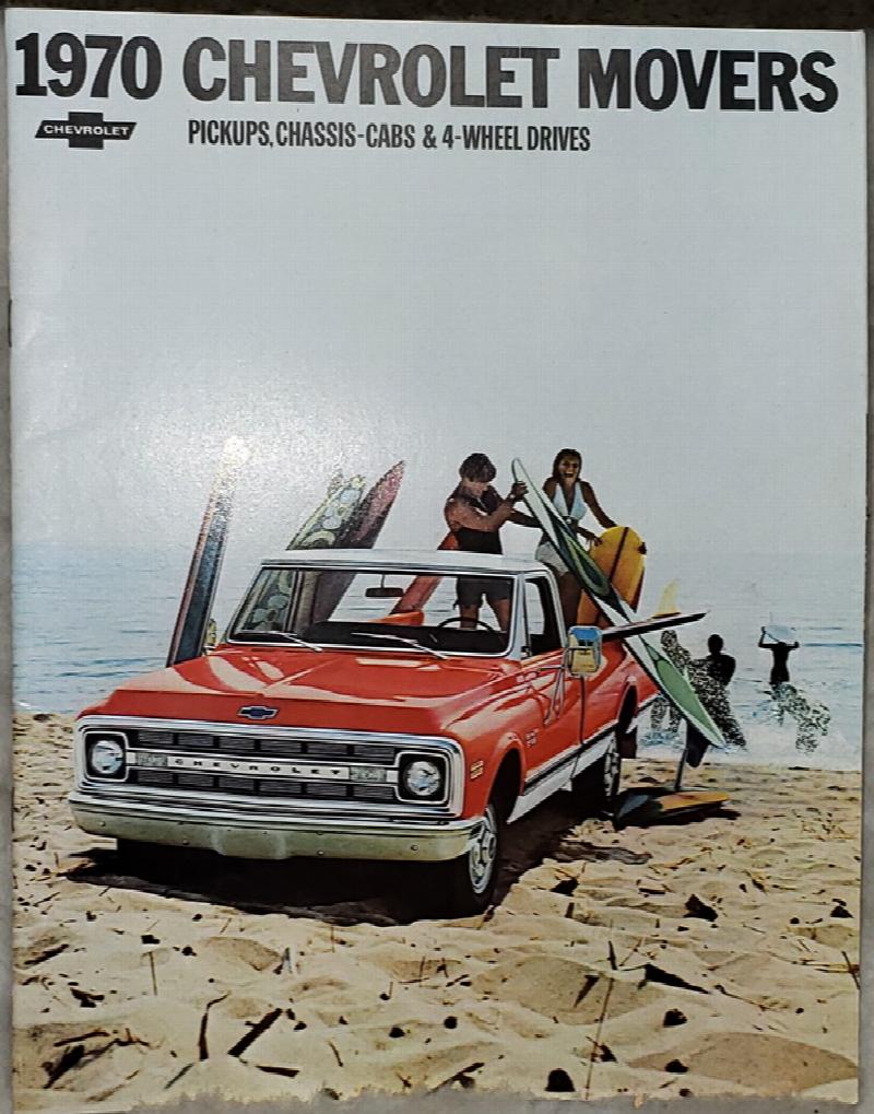 Image for 1970 Chevrolet Movers:  Pickups, Chassis-Cabs & 4-Wheel Drives