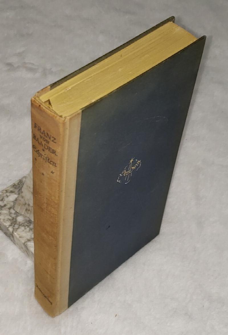 Image for Schriften Franz von Baaders