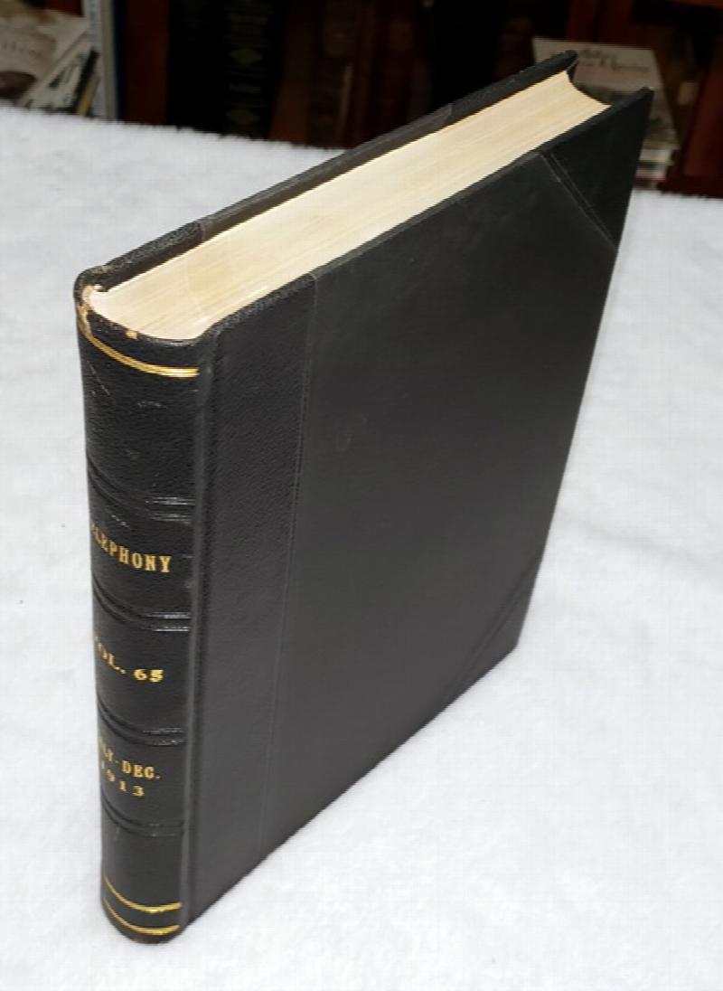 Image for Telephony:  The American Telephone Journal, Volume 63, Nos 1-26