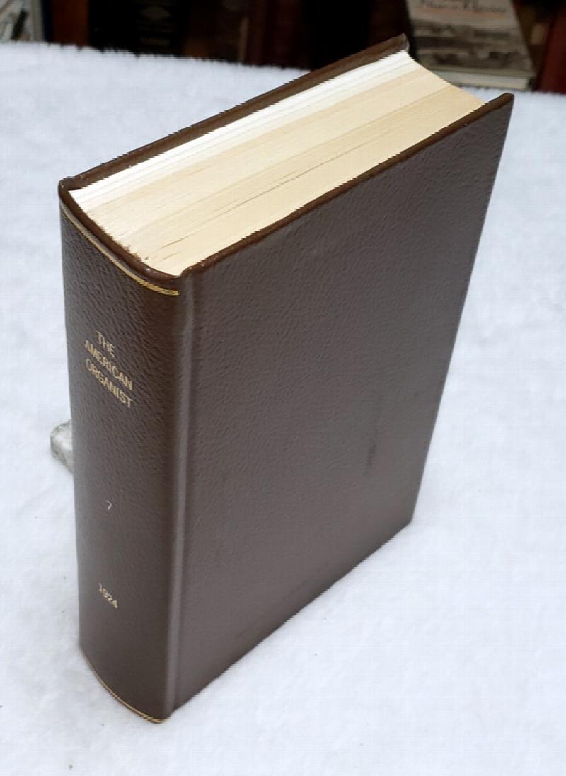The american organist volume 7 number 1 through number 12