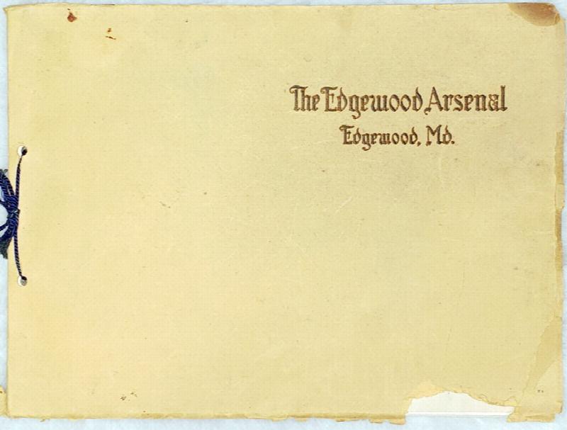Image for The Edgewood Arsenal, The Chemical Warfare, Vol. 1. No 5, March 1919