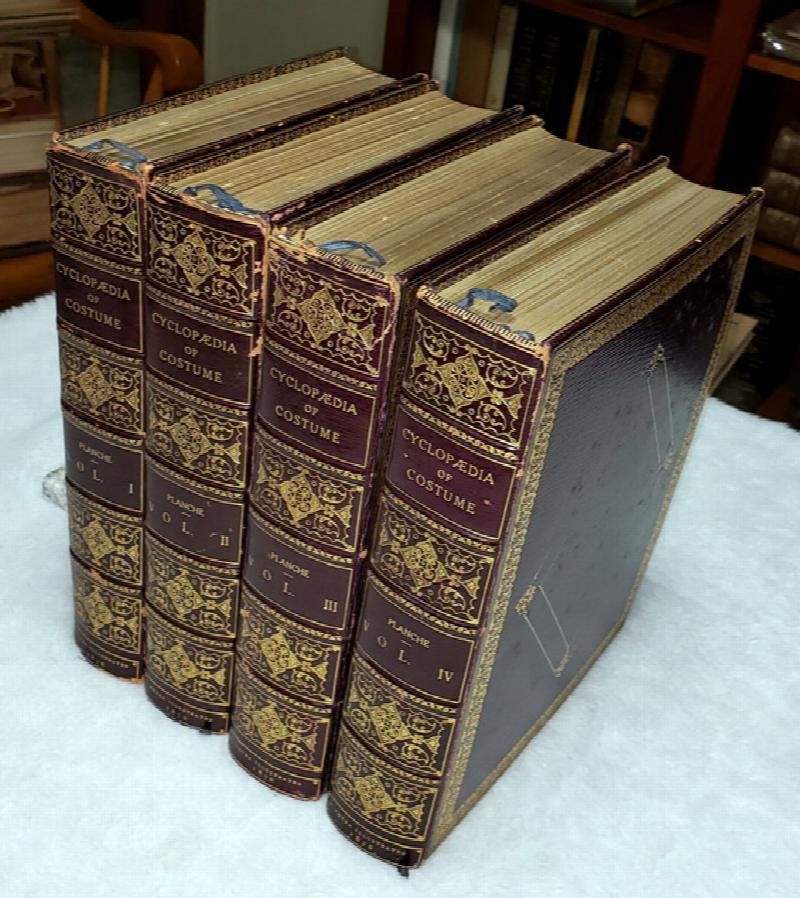 Image for A Cyclopaedia of Costume or Dictionary of Dress, Including Notices of Contemporaneous Fashions on the Continent... (Four Volumes)