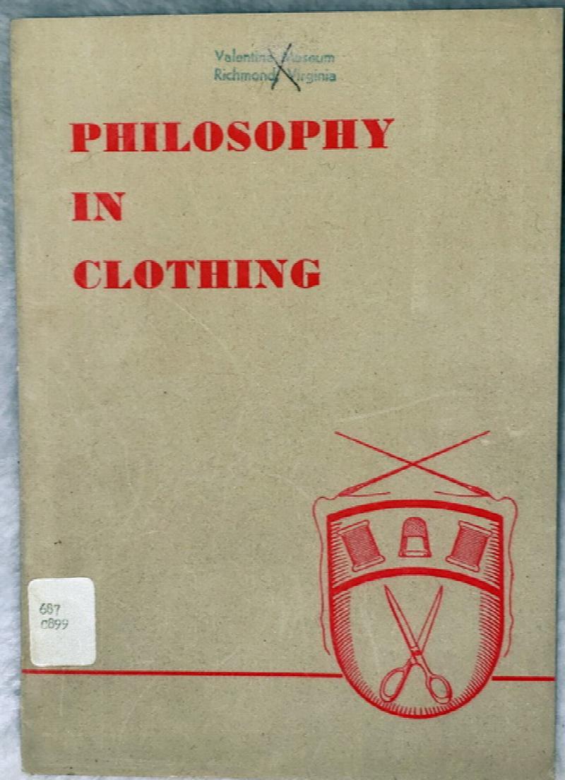 Image for Philosophy in Clothing