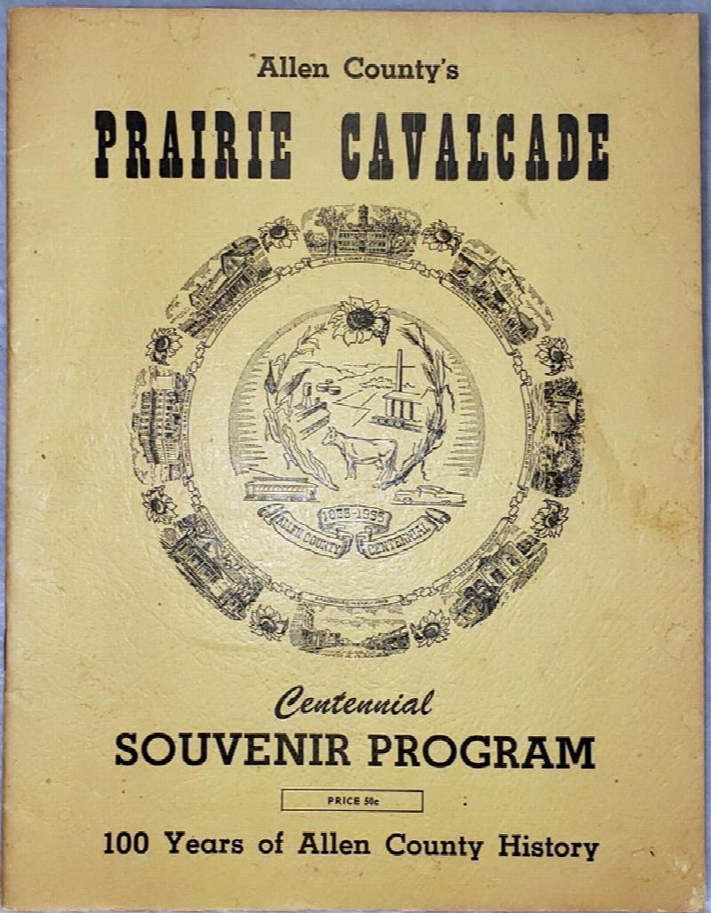 Image for Allen County's Prairie Cavalcade:  Centennial Souvenir Program, 100 Years of Allen County History