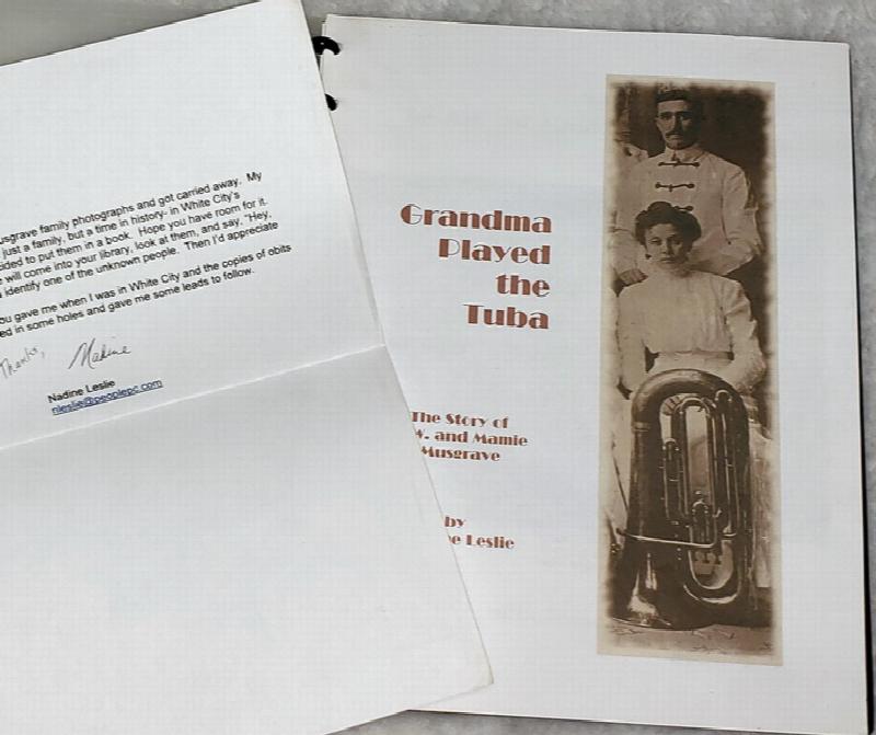 Image for Grandma Played the Tuba:  The Story of A.W. And Mamie Musgrave