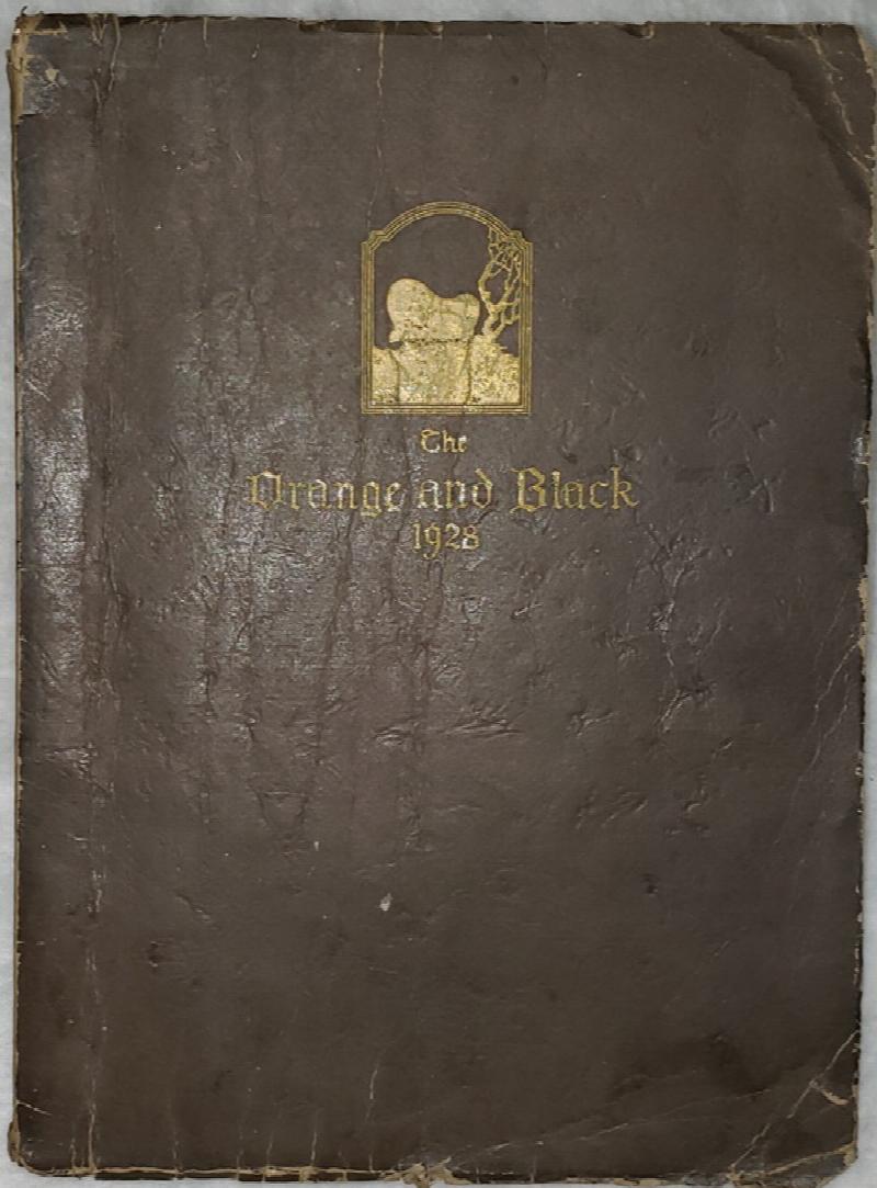 Image for Orange and Black 1928:  Yearbook of Clay County Community Highschool