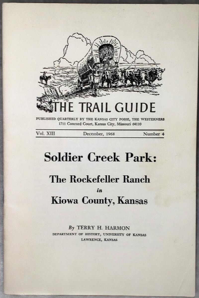 Image for The Trail Guide, Vol. XIII, Number 4:  Soldier Creek Park:  The Rockefeller Ranch in Kiowa County, Kanas
