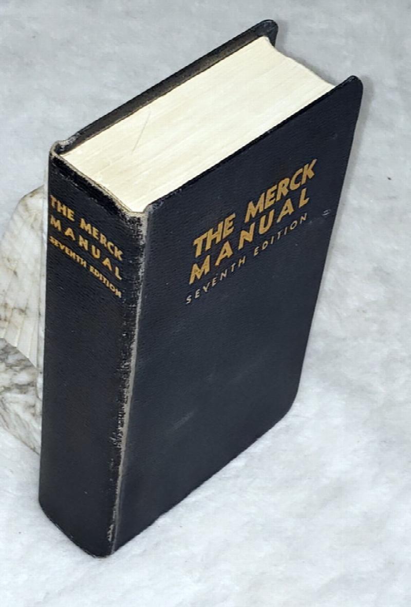 Image for The Merck Manual of Therapeutics and Materia Medica:  A Source of Ready Reference for the Physician