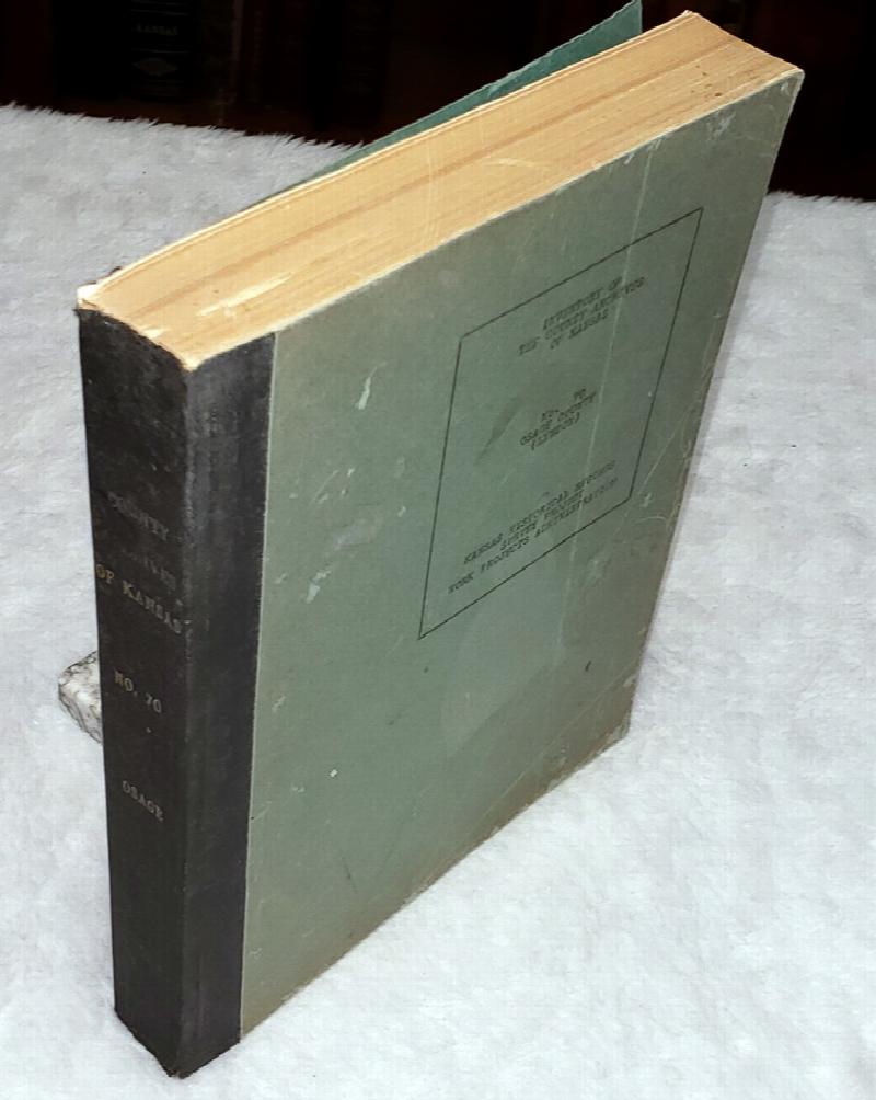 Image for Inventory of the County Archives of Kansas, No. 70. Osage County (Lyndon)