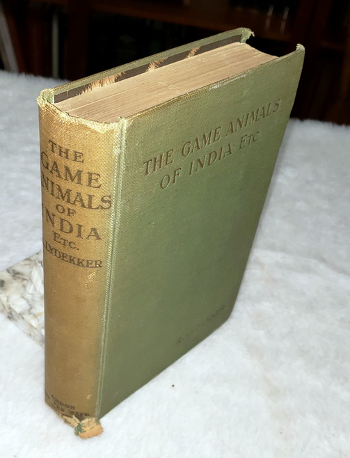 The Game Animals of India, Burma, Malaya, and Tibet