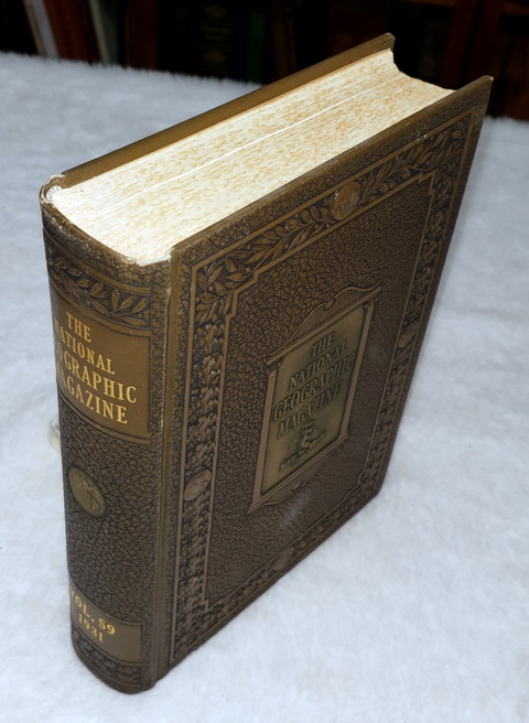 The National Geographic Magazine, Vol. LIX (59), No. 1 - No. 6 (January - June, 1931)