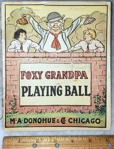 Foxy Grandpa Playing Ball