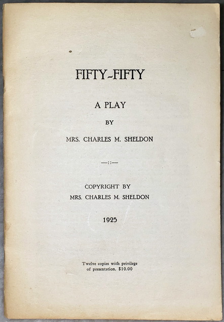 Fifty-Fifty: A Play
