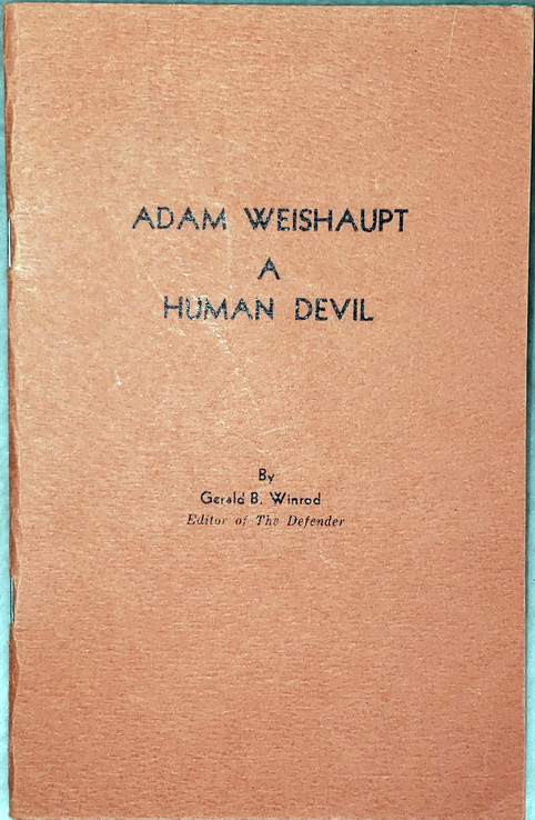 Adam Weishaupt: A Human Devil