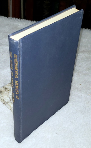 Governmental Research Series Number 4: Governmental Agencies of the State of Kansas, 1861-1956